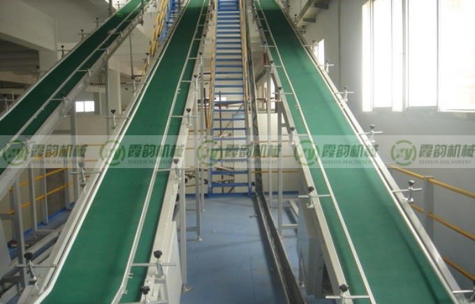 爬坡皮帶輸送機(jī)11